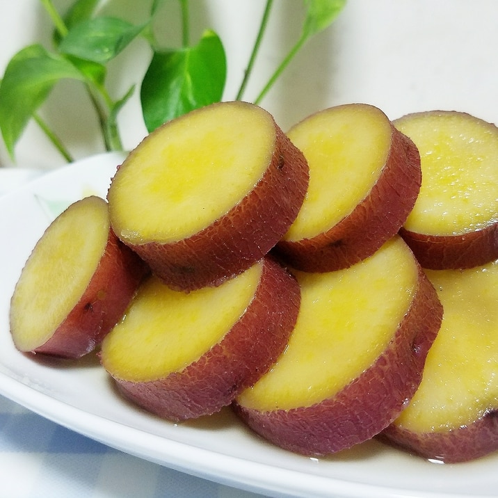 煮崩れしない失敗ナシ!サツマイモの甘煮